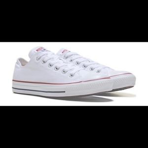 White Low Top Converse